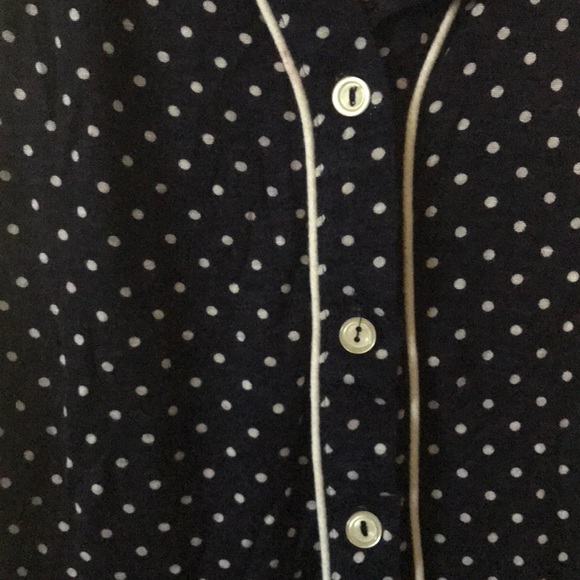 Polka dot tank top button up - Picture 2 of 4